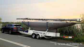 Op vakantie met de Boot achter de Bentley