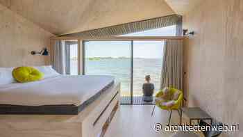 Zes slaaphuisjes geven bijzondere beleving van Vuurtoreneiland