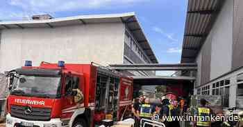 Gefahrguteinsatz in Bamberger Firma - 200 Liter Salzsäure ausgelaufen