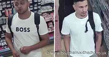 Police search for two men after medicine stolen from shop