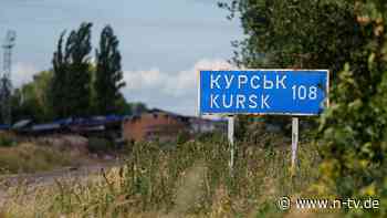 Humanitärer Korridor für Russen: Kiew will mit Kursk-Offensive eine "Pufferzone" schaffen