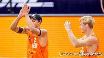 Publiek steunt beachvolleyballer Van de Velde na zege op EK