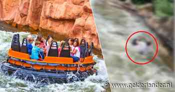 Paniek in Belgisch pretpark: boten wildwaterbaan komen vast te zitten, man valt in water