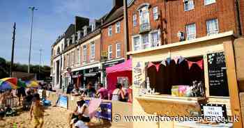 'Large' water leak forces Big Beach to move location