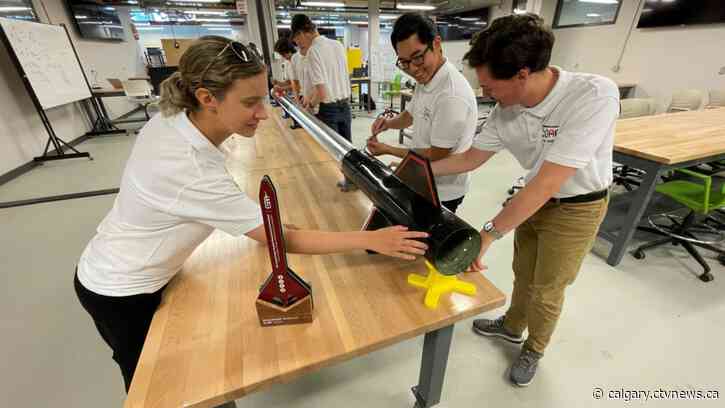 University of Calgary rocket team brings home first prize at international competition