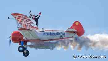 Wing walkers ready for Falmouth Week appearance
