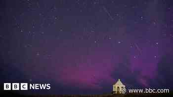 Northern Lights illuminate South West night sky