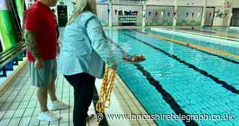 Water safety skills event at leisure centre following heatwave