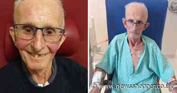 'Darent Valley Hospital left my blind dad with a broken back screaming for help'