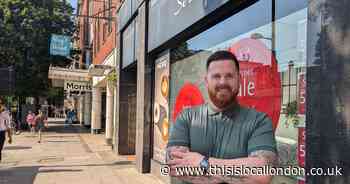 The shopping area where businesses are working together to fight rising crime