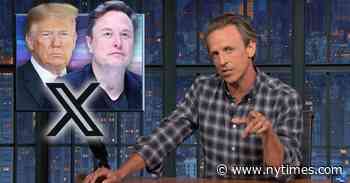 Seth Meyers Calls Trump ‘Desperate’ for Likes