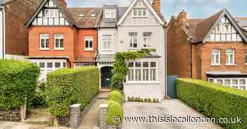 Standout semi-detached period family home bursting with character in Onslow Gardens