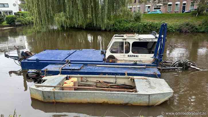 Eindelijk! Bootjes kunnen weer rondje doen in uitgebaggerde singel