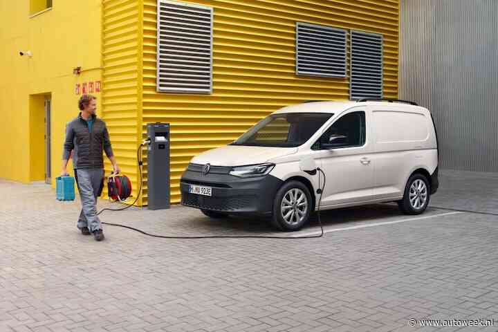 Volkswagen Caddy: nu ook als plug-in hybride met flinke elektrische actieradius