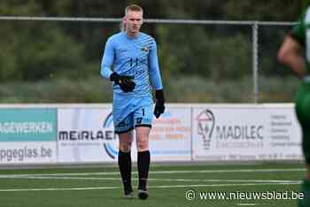 Jonge doelman Jasper Baeyens verlengt contract bij KVV Zelzate