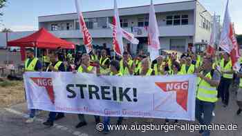 Warnstreik in Neu-Ulm