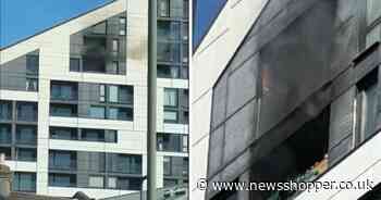 LIVE updates as huge black smoke engulfs flats in Bromley