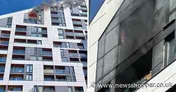 LIVE updates as 80 firefighters tackle two flat fires in Bromley