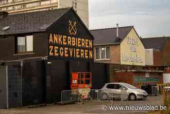 Muurschildering ‘Ankerbieren Zegevieren’ in ere hersteld aan stadion Racing: “Eerbetoon aan de Mechelaars van toen”