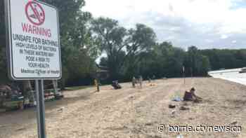 Health unit calls for Swim Advisory on Barrie beach