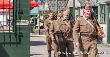 Step back in time at Eden Camp's Living History Weekend with re-enactments and live wartime music
