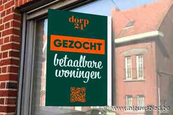 Dorp24 warmt op voor verkiezingen met originele actie rond ‘betaalbaar wonen’