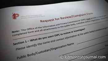 Investigation into Alberta's freedom of information rules delayed until at least year's end