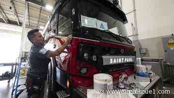 Minn. FD prepares to receive first electric fire engine