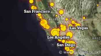 Is major fault line in California about to blow? Most mini earthquakes since 1988 sparks fears of the 'Big One'