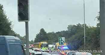 Five car pile-up causes long delays on A31