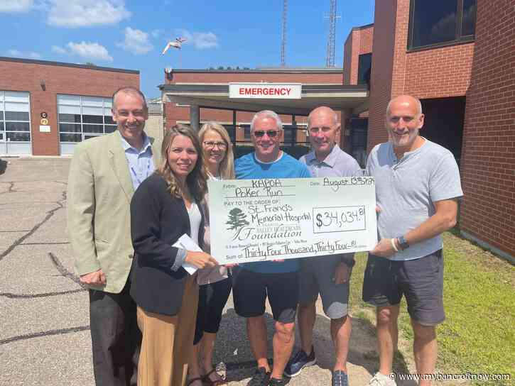 More than 34K raised for Barry’s Bay hospital thanks to KAPOA poker run 