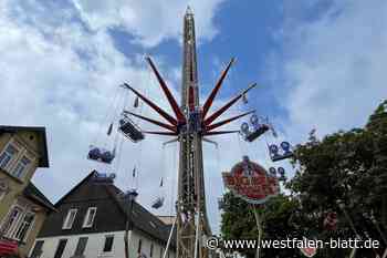 Steinhagener Sommerkirmes: Blitzeinschlag in 40 Meter hohes Karussell?