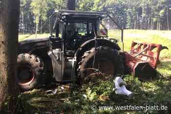 Forstarbeiter bei Arbeitsunfall in Schwaney schwer verletzt