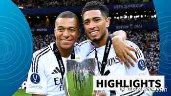 Mbappe scores as Real Madrid win Uefa Super Cup