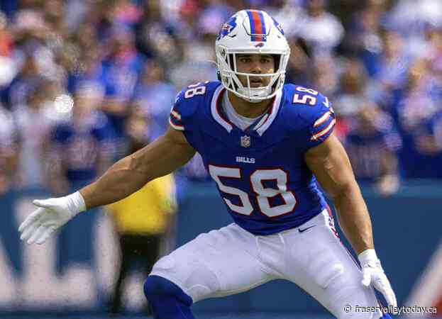 Buffalo Bills starting linebacker Matt Milano out indefinitely with torn left bicep