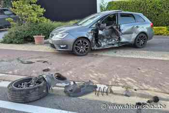 Vrouw raakt gewond bij aanrijding in flank