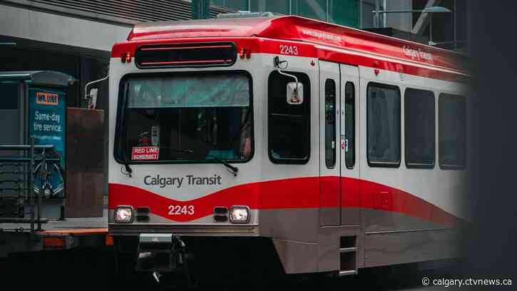 Stretch of Calgary CTrain Red Line closing over the weekend for maintenance work