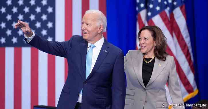 Biden preist Harris und spottet über «Donald Dump»