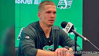 'Insanely grateful': Trevor Harris returns as Riders' starting quarterback for matchup with Alouettes