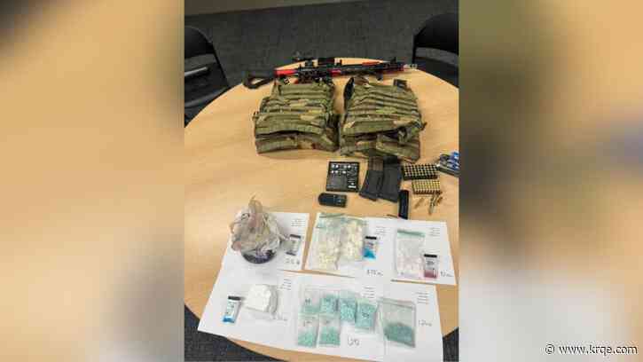 Man facing drug trafficking charges following traffic stop in Espanola