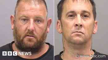 Men jailed following seafront protest