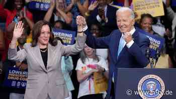 "Verdammt gute Präsidentin": Biden preist Harris an und teilt gegen Trump aus