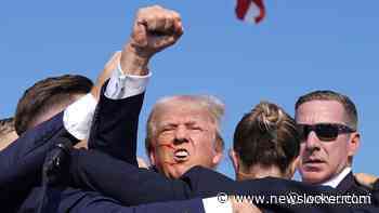 Trump achter kogelvrij glas bij optredens buiten, besluit veiligheidsdienst