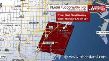 Flash Flood Warning issued for portion of Miami-Dade County expires