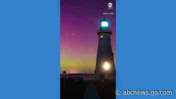 WATCH:  Perseid meteor shower and aurora borealis light up Ohio sky