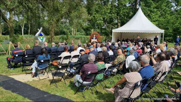 Flevoland - Bekijk hier: De Flevolandse Indië-herdenking in het Bos der Onverzettelijken