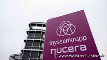 ITM und Nel Asa auch kein Kauf: Aktie taucht schon wieder ab: Darum stuft Berenberg Thyssenkrupp Nucera ab