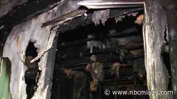 1 dead in fire at NW Miami-Dade mobile home park