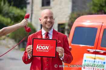 People’s Postcode Lottery ad sends Tom Allen on tour in a red van