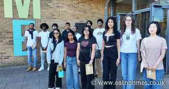 A-levels: Greenford High reports outstanding results